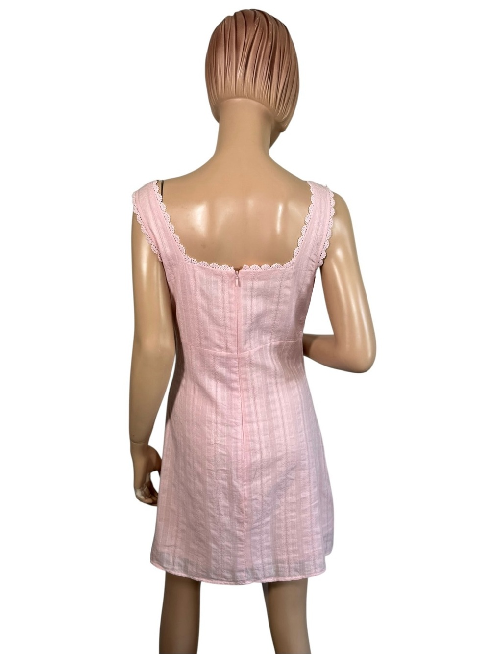 Princess Polly Dasha Mini Dress Pink Size 8 - Picture 8 of 13